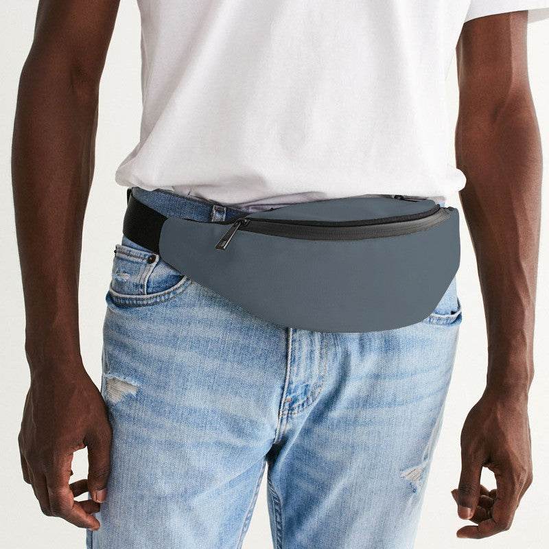 Steel Belt Bag (B-NE-ME) - Man Front CloseUp
