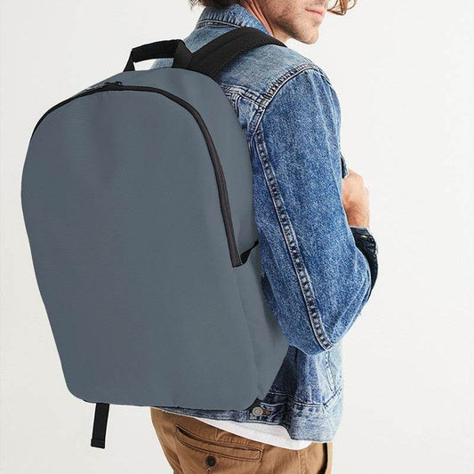 Steel Waterproof Backpack (B-NE-ME) - Man CloseUp