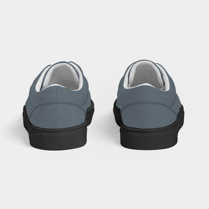 Steel Women's Canvas Sneakers (B-NE-ME) - Back