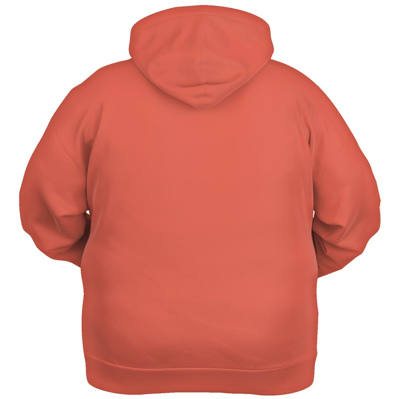 Sunset Orange Hoodie PLUS (R-ME-ML) - Ghost Back PLUS