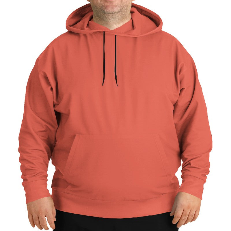 Sunset Orange Hoodie PLUS (R-ME-ML) - Man Front PLUS