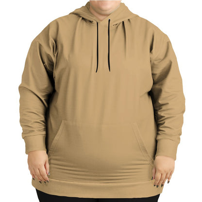 Tan Hoodie PLUS (YO2-MU-ML) - Woman Front PLUS