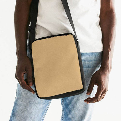 Tan Messenger Pouch (YO2-MU-ML) - Man Front CloseUp