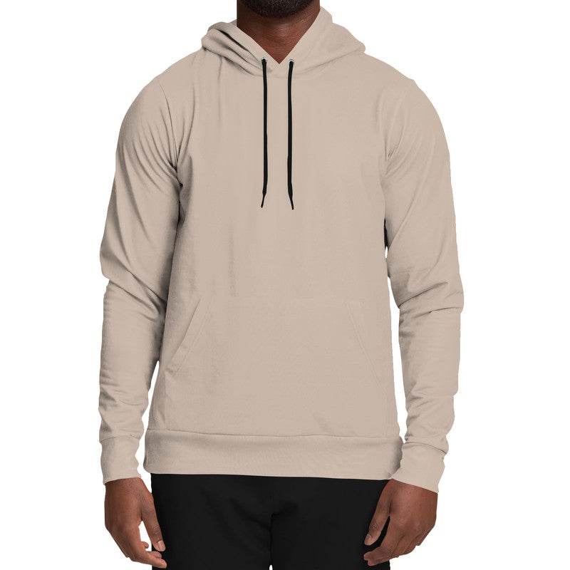 Taupe Gray Hoodie (O-NE-LG) - Man Front