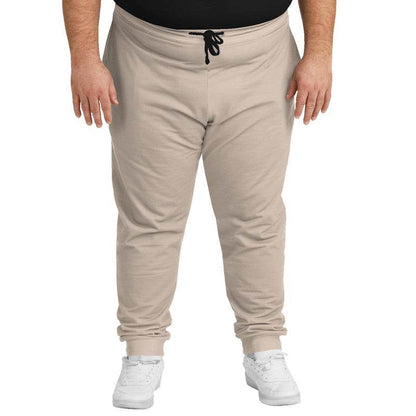 Taupe Gray Joggers PLUS (O-NE-LG) - Man Front PLUS