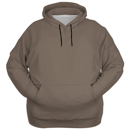 Taupe Haze Hoodie PLUS (O-NE-ME) - Ghost Front PLUS