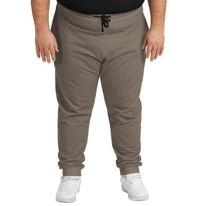 Taupe Haze Joggers PLUS (O-NE-ME) - Man Front PLUS