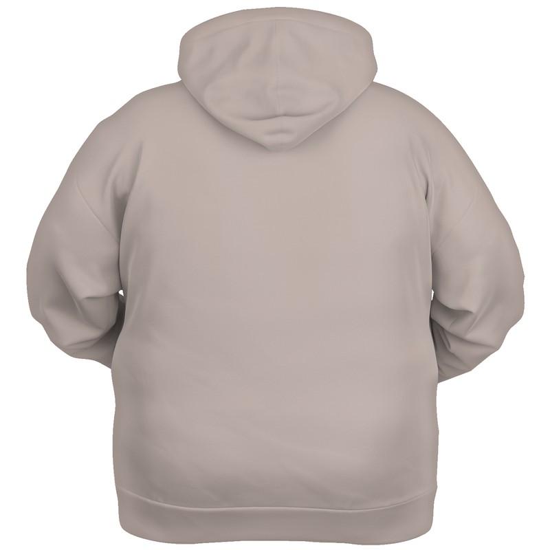 Taupe Hoodie (C0M10Y10K30) - Ghost Back PLUS