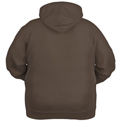 Taupe Hoodie PLUS (O-NE-MD) - Ghost Back PLUS