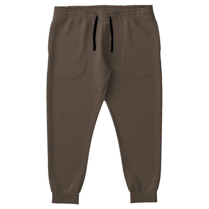Taupe Joggers PLUS (O-NE-MD) - Front PLUS