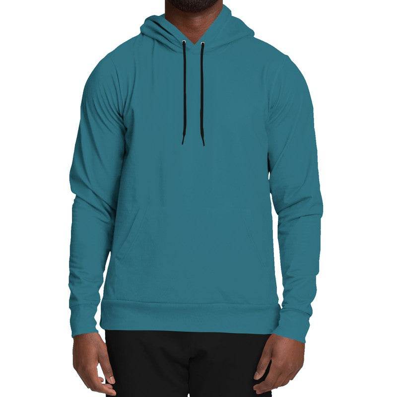 Teal Blue Hoodie (BC3-ME-DE) - Man Front