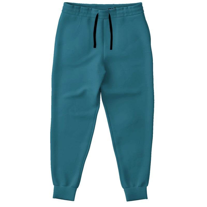Teal Blue Joggers (BC3-ME-DE) - Front