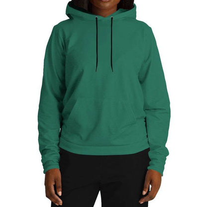 Teal Green Hoodie (BGG1-ME-DE) - Woman Front