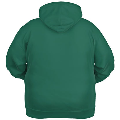 Teal Green Hoodie PLUS (BGG1-ME-DE) - Ghost Back PLUS