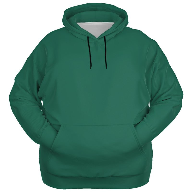 Teal Green Hoodie PLUS (BGG1-ME-DE) - Ghost Front PLUS