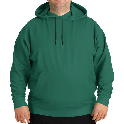 Teal Green Hoodie PLUS (BGG1-ME-DE) - Man Front PLUS