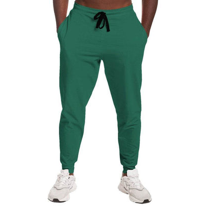 Teal Green Joggers (BGG1-ME-DE) - Man Front