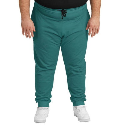 Teal Joggers PLUS (CBG2-ME-DE) - Man Front PLUS
