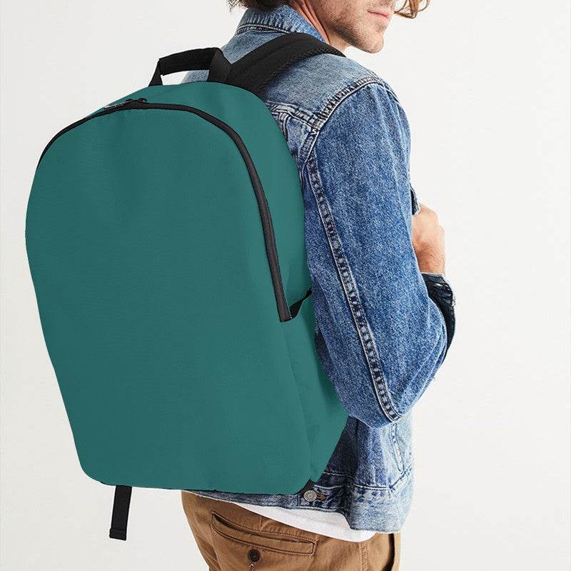 Teal Waterproof Backpack (CBG2-ME-DE) - Man CloseUp