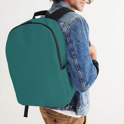 Teal Waterproof Backpack (CBG2-ME-DE) - Man CloseUp