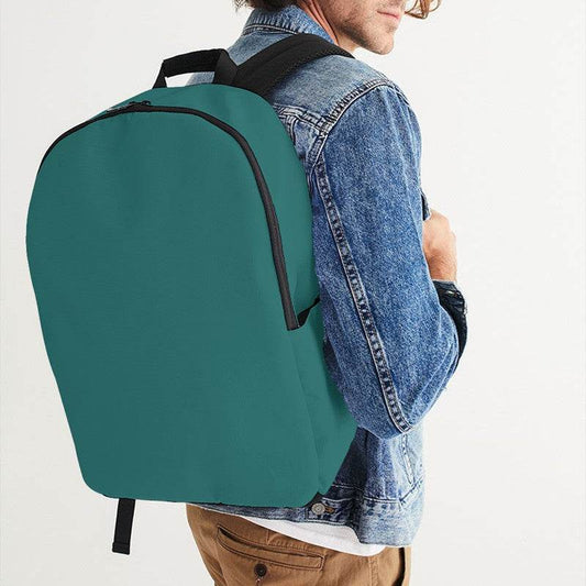 Teal Waterproof Backpack (CBG2-ME-DE) - Man CloseUp