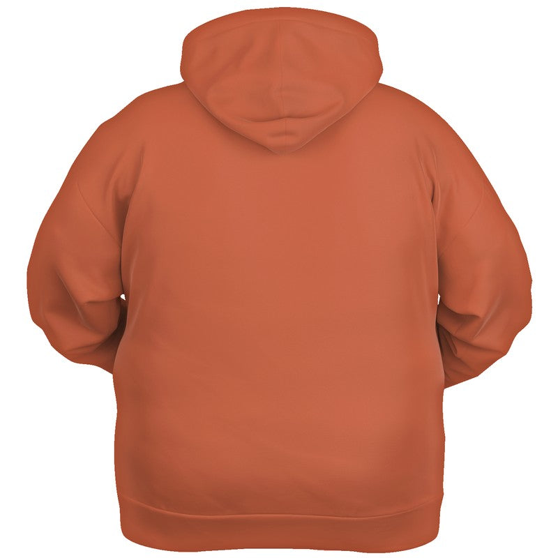 Terracotta Hoodie PLUS (OR3-ME-ME) - Ghost Back PLUS
