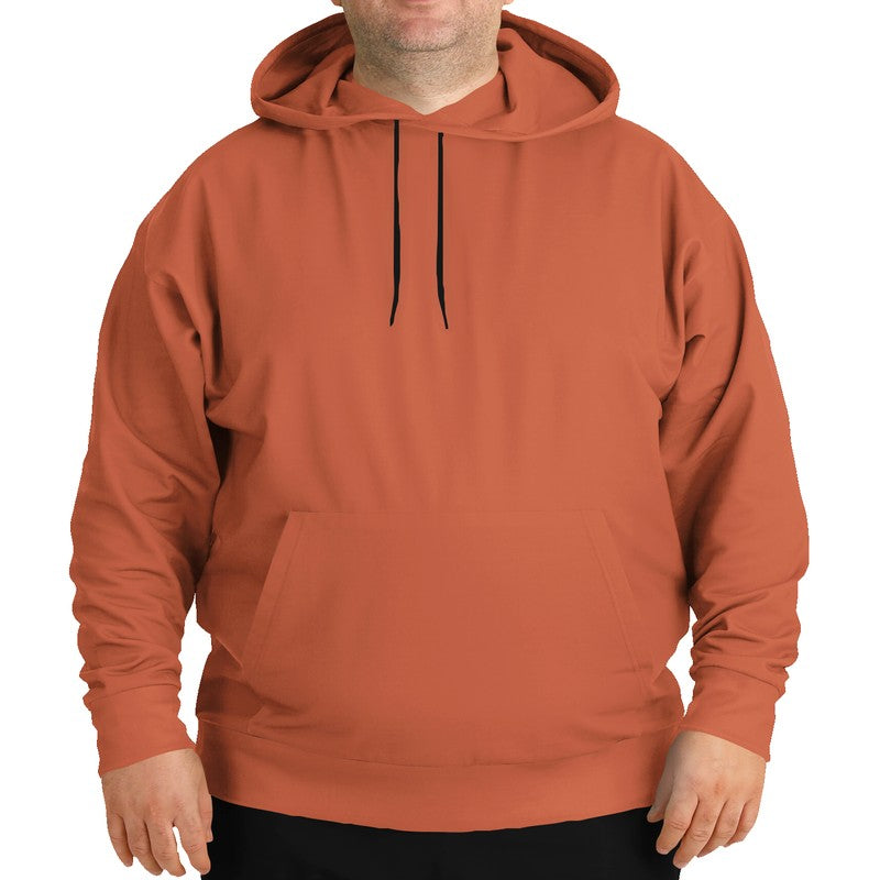 Terracotta Hoodie PLUS (OR3-ME-ME) - Man Front PLUS