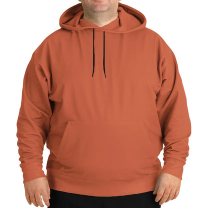 Terracotta Hoodie PLUS (OR3-ME-ME) - Man Front PLUS