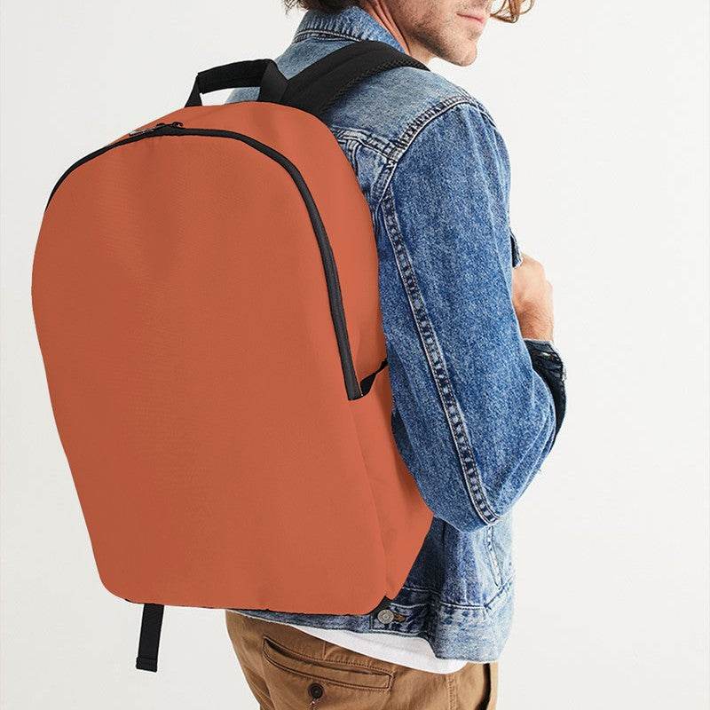 Terracotta Waterproof Backpack (OR3-ME-ME) - Man CloseUp