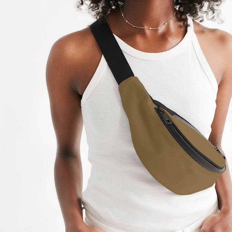 Toffee Belt Bag (YO2-MU-MD) - Woman Front CloseUp