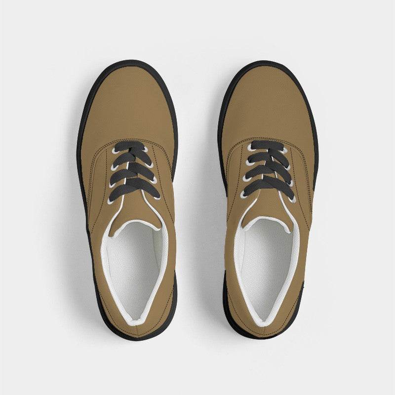 Toffee Men's Canvas Sneakers (YO2-MU-MD) - Top