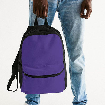 Ultra Violet Canvas Backpack (PUI1-BR-ME) - Man Holding