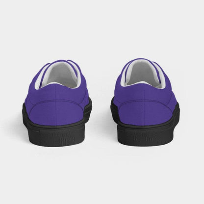 Ultra Violet Men's Canvas Sneakers (PUI1-BR-ME) - Back