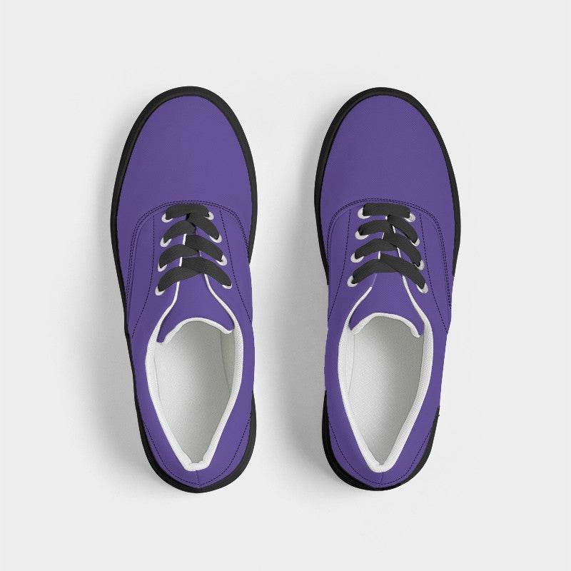 Ultra Violet Men's Canvas Sneakers (PUI1-BR-ME) - Top
