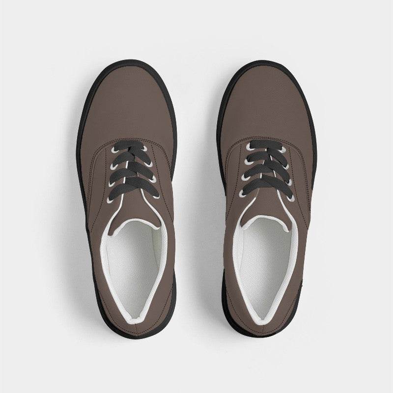 Umber Men's Canvas Sneakers (OR2-NE-MD) - Top