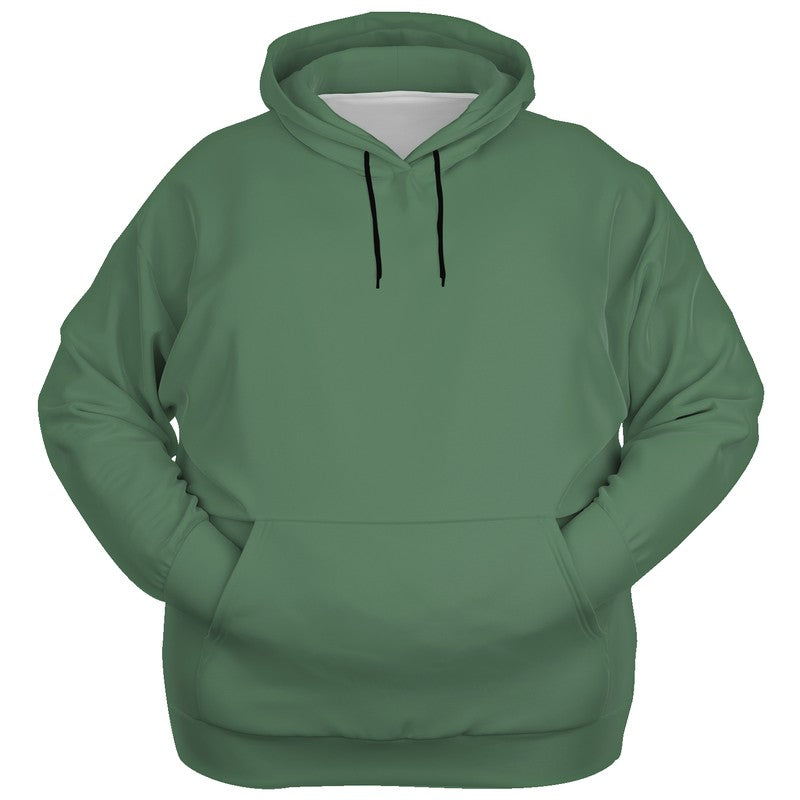 Vintage Green Hoodie PLUS (G-FM-ME) - Ghost Front PLUS