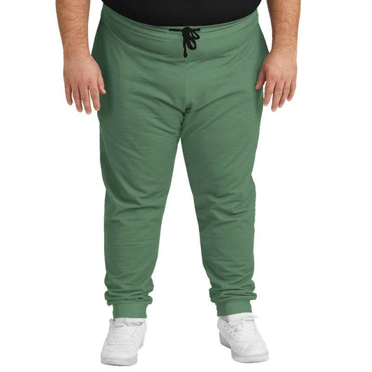Vintage Green Joggers PLUS (G-FM-ME) - Man Front PLUS