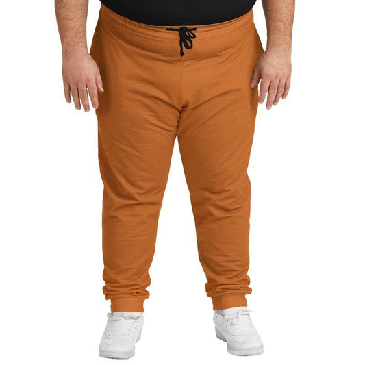 Vintage Orange Joggers PLUS (OR1-CL-DE) - Man Front PLUS