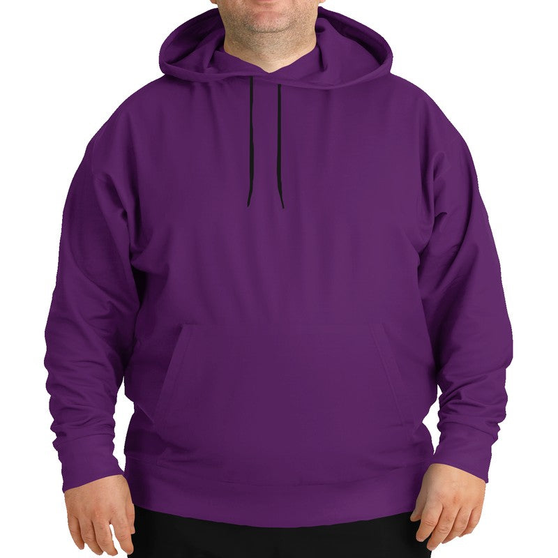 Vintage Purple Hoodie PLUS (MPU1-ME-MD) - Man Front PLUS