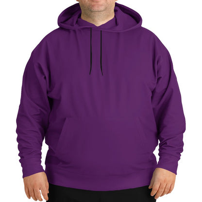 Vintage Purple Hoodie PLUS (MPU1-ME-MD) - Man Front PLUS