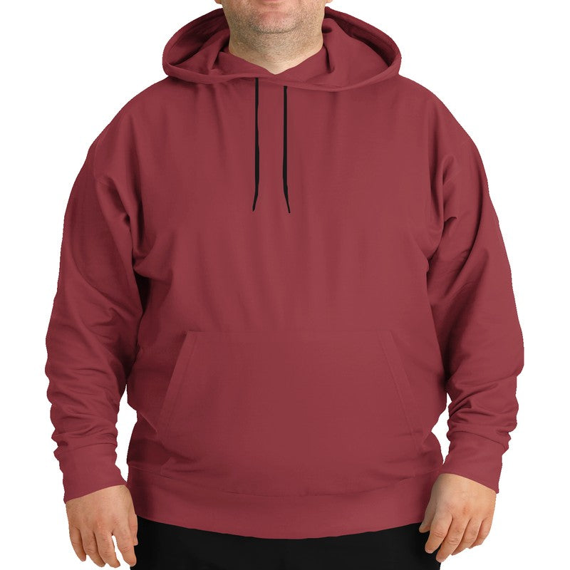 Vintage Red Hoodie PLUS (RPI2-MU-MD) - Man Front PLUS