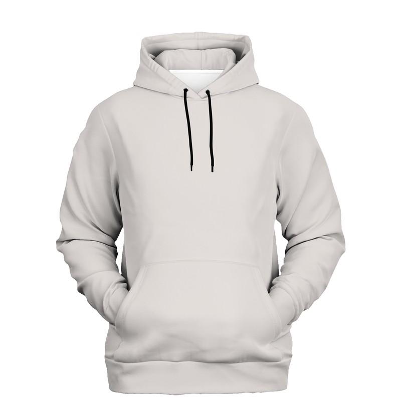 Vintage White Hoodie (C10M10Y10K0) - Ghost Front