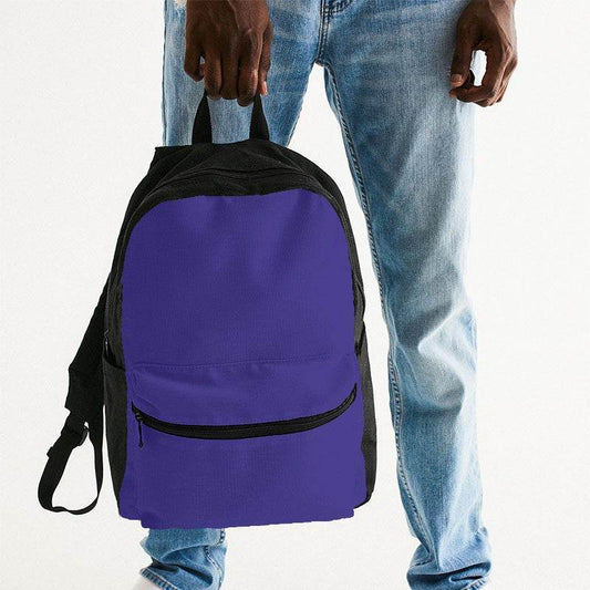 Violet Canvas Backpack (PUI2-BR-ME) - Man Holding