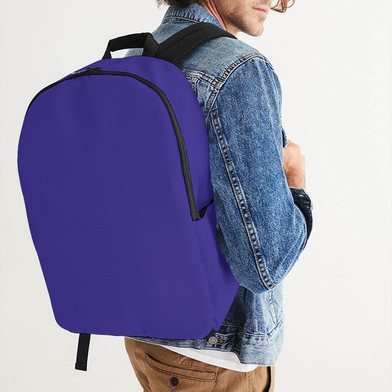 Violet Waterproof Backpack (PUI2-BR-ME) - Man CloseUp