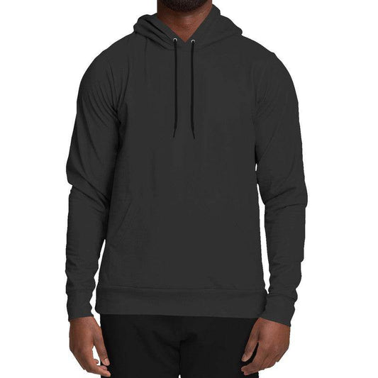 Washed Black Hoodie (N-FN-DA) - Man Front