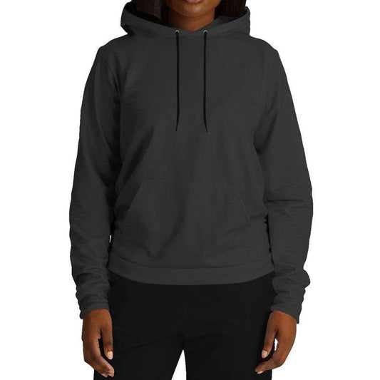 Washed Black Hoodie (N-FN-DA) - Woman Front
