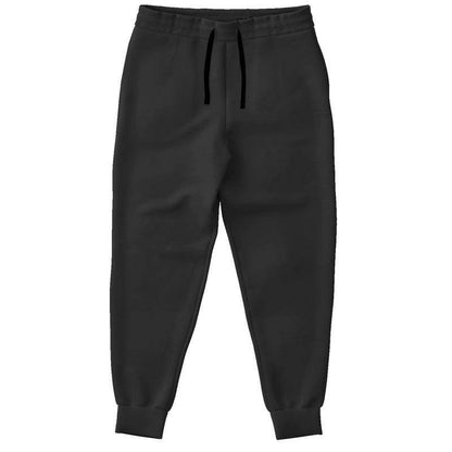 Washed Black Joggers (N-FN-DA) - Front