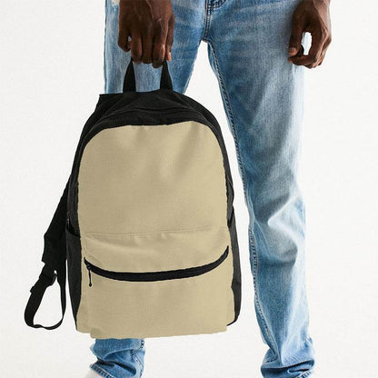 Wheat Canvas Backpack (Y-FM-LG) - Man Holding