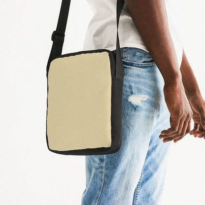 Wheat Messenger Pouch (Y-FM-LG) - Man Side CloseUp
