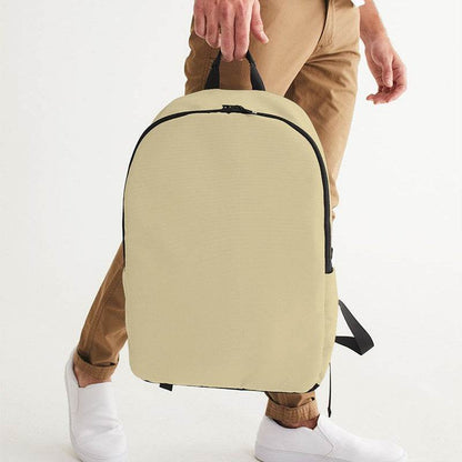Wheat Waterproof Backpack (Y-FM-LG) - Man Holding CloseUp